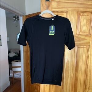 Men’s DSG Black Compression Shirt, Size M